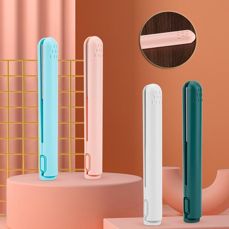 Alisador de Cabello Inalámbrico Portátil USB para Dormitorio