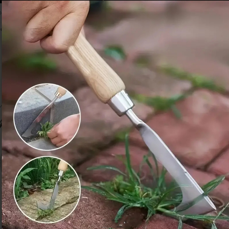 Herramienta de jardinería: pala aflojadora de tierra para el hogar