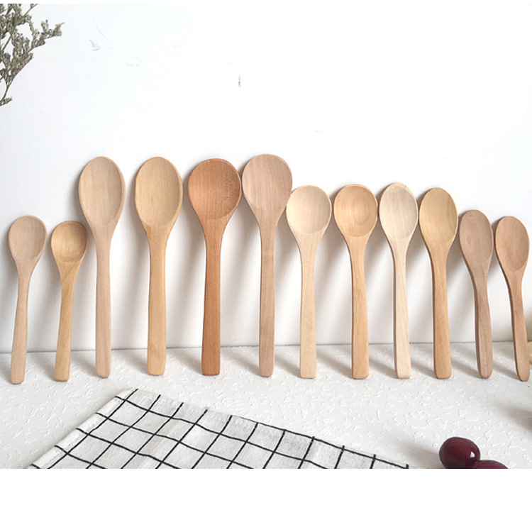 Cuchara de madera ecológica para comer