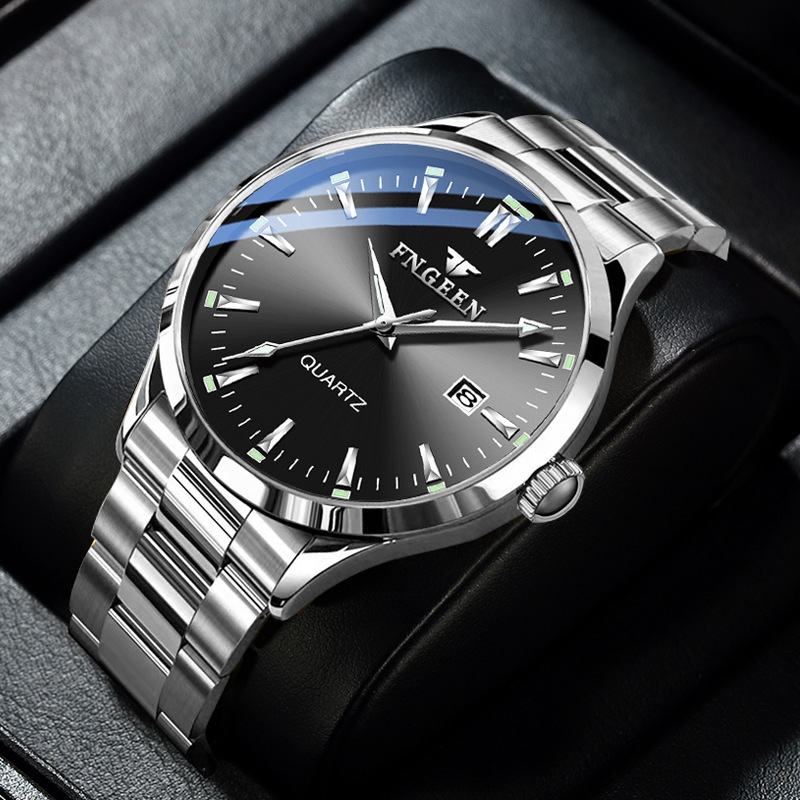 Reloj de cuarzo para hombre, estilo de negocios y tendencias