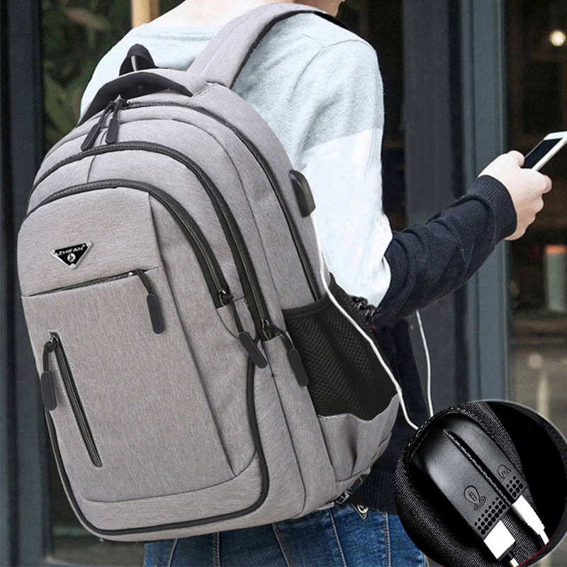 Mochila para laptop de gran capacidad para estudiantes