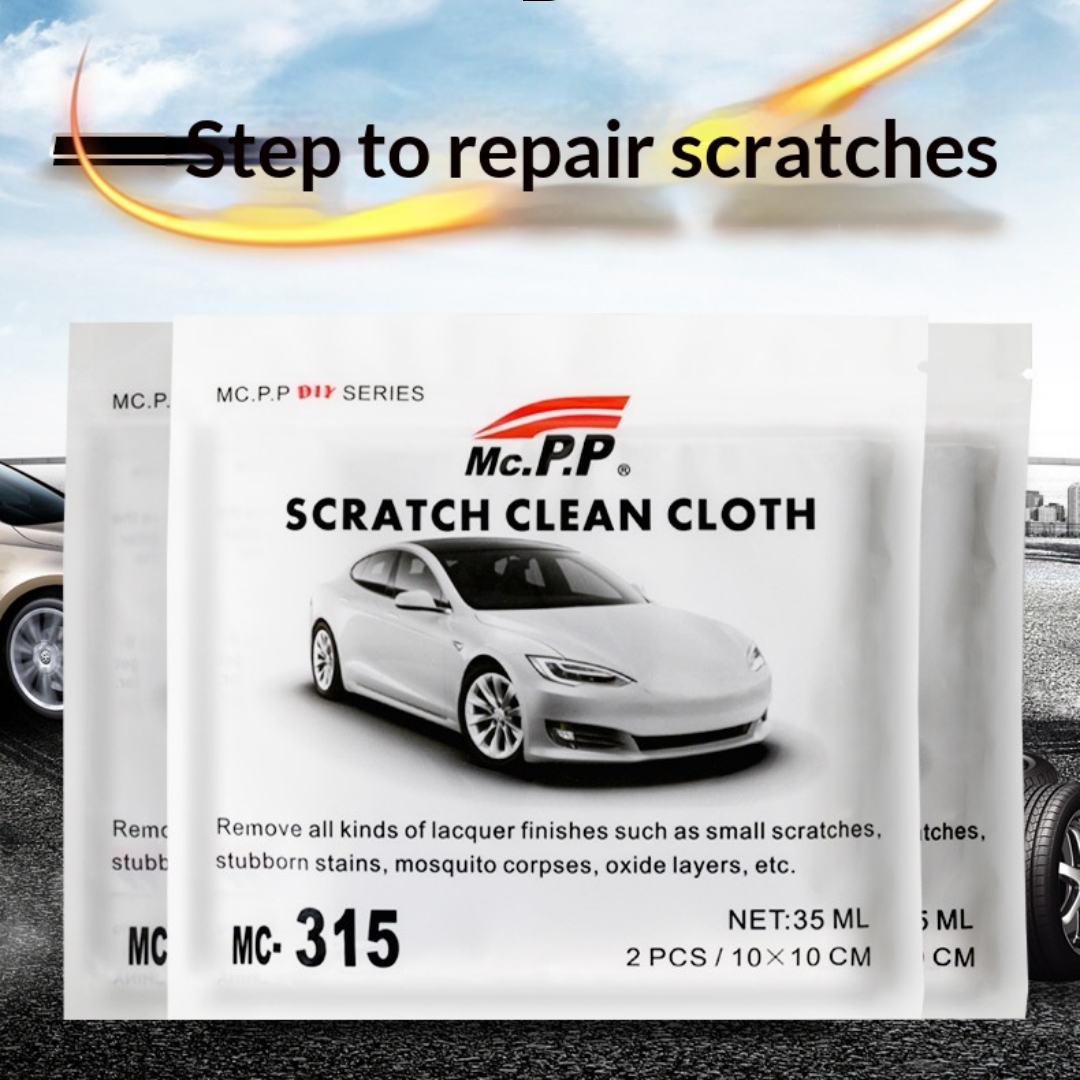 Paño portátil para reparar arañazos de coche