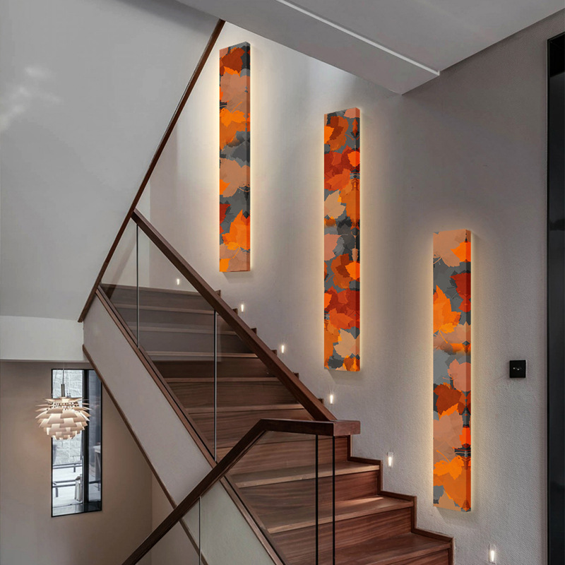 Lámpara LED decorativa de tira vertical