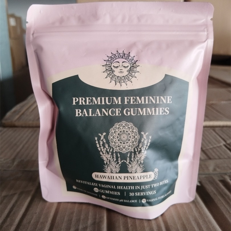 Gomitas Premium para Equilibrio Femenino, Sabor Piña, 60 unidades