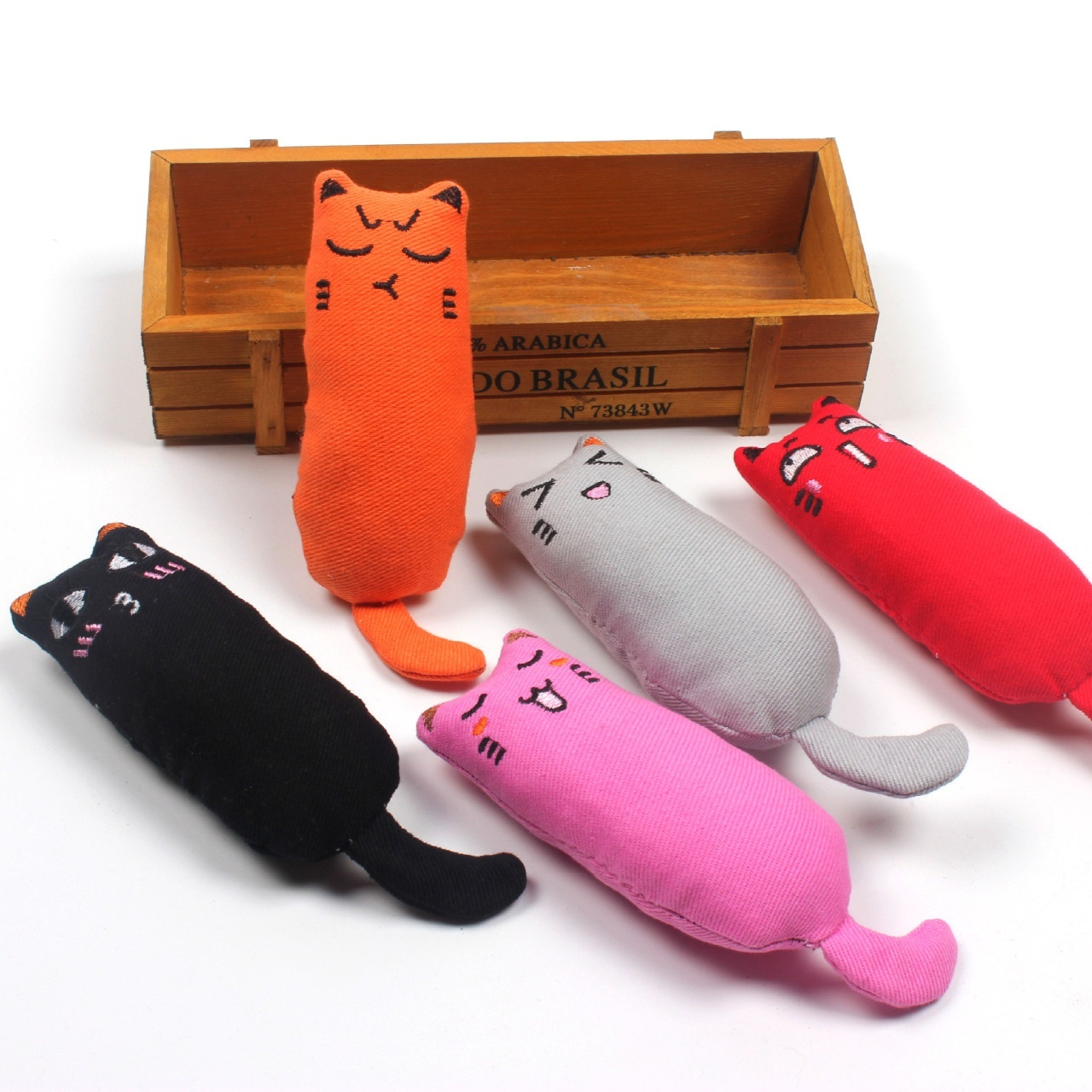Juguete para gato de tela de algodón