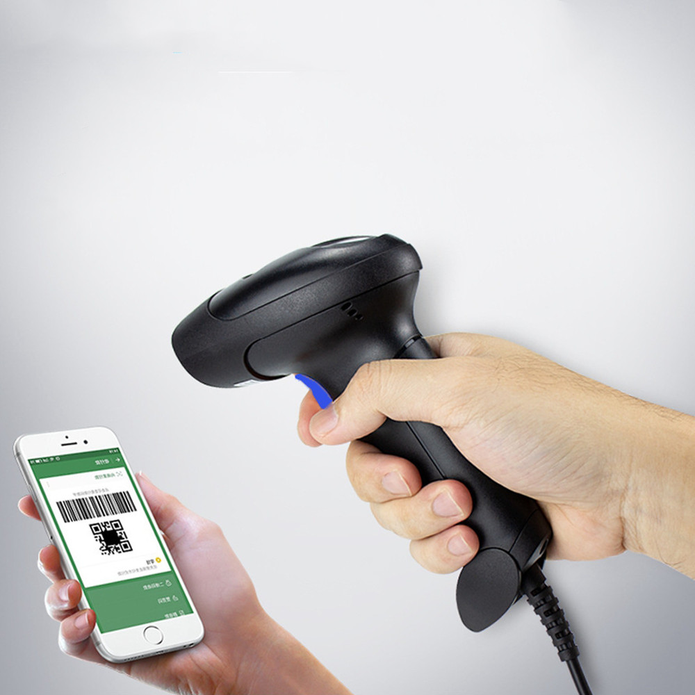 Escáner de código QR inalámbrico Bluetooth para pagos