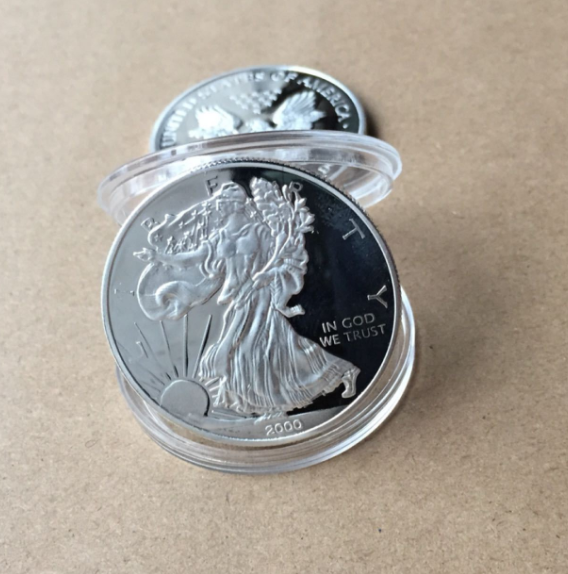 Lote de monedas de plata y divisa extranjera