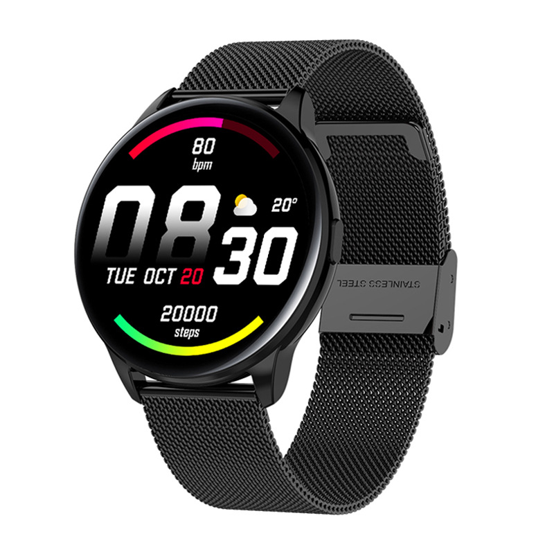 Reloj inteligente Y90 con GPS, monitoreo de presión arterial y salud, deportivo