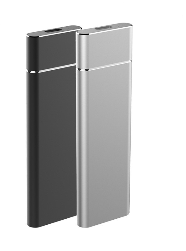 Carcasa de disco duro móvil de aleación de aluminio M.2 NGFF a USB3.1 SSD