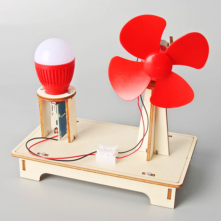 Kit de materiales DIY para generador de viento de experimento científico