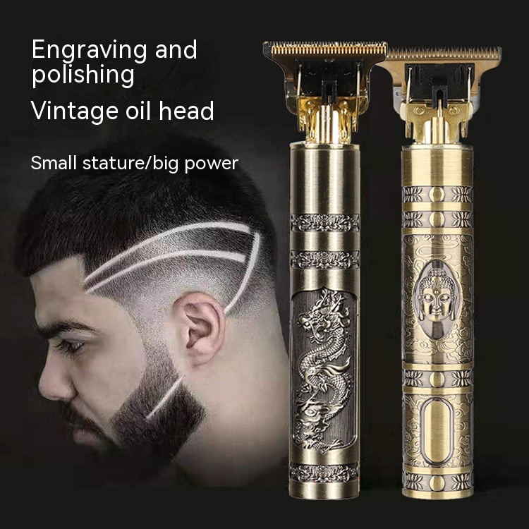 Cortapelos eléctrico metálico para cabello