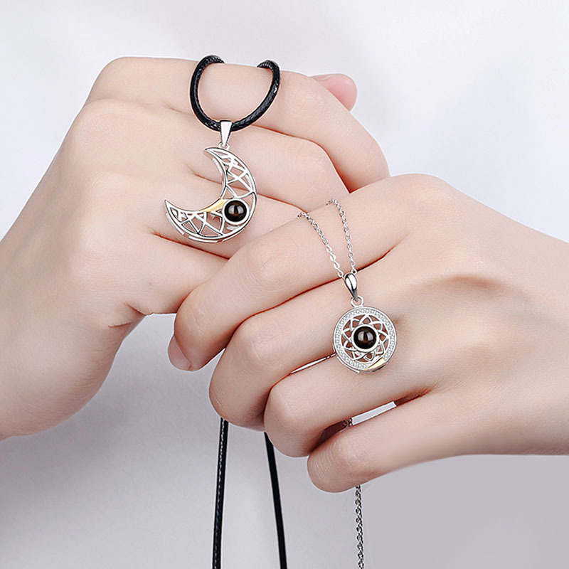 Cadena para clavícula con sol, versátil