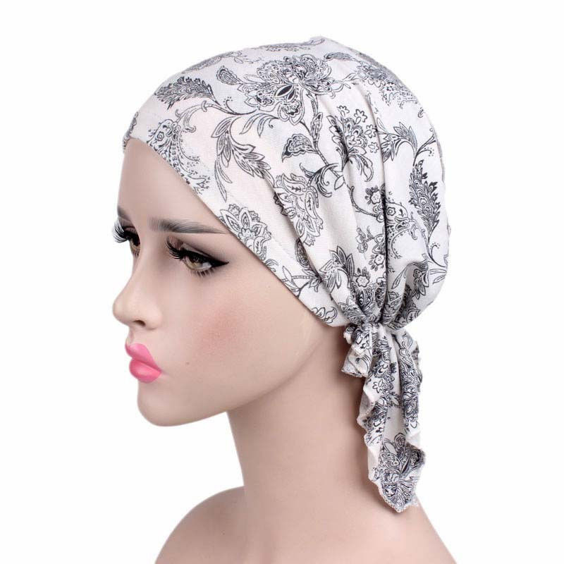 Pañuelo elástico trenzado estilo étnico musulmán — 1