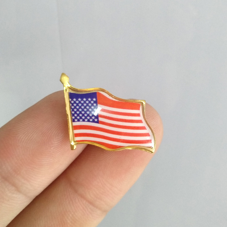 Broche de accesorios de ropa patriótico de Malasia e Israel