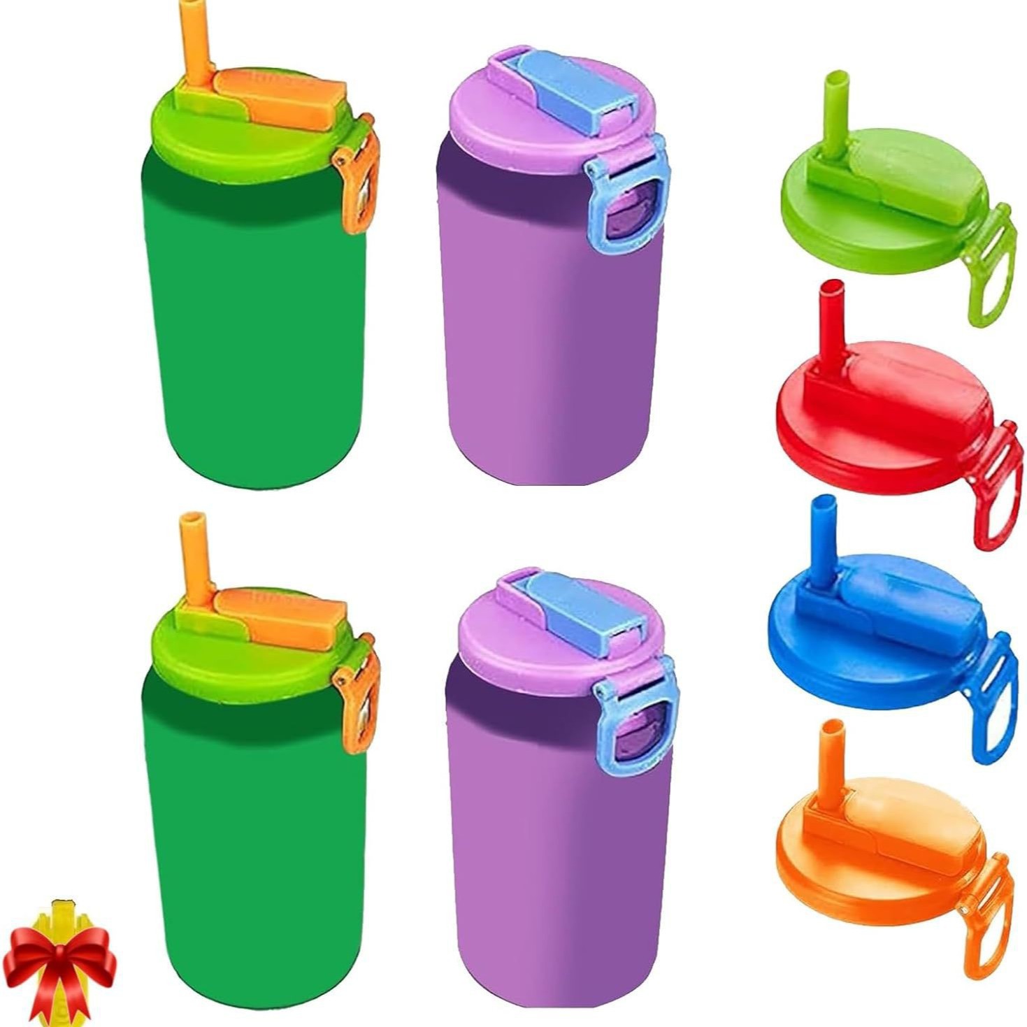 Tapa con Popote para Latas de Refresco