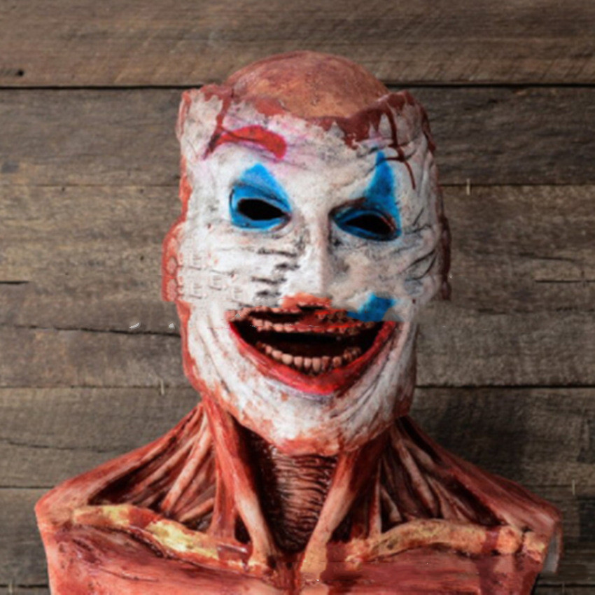 Máscara móvil de calavera de terror para Halloween