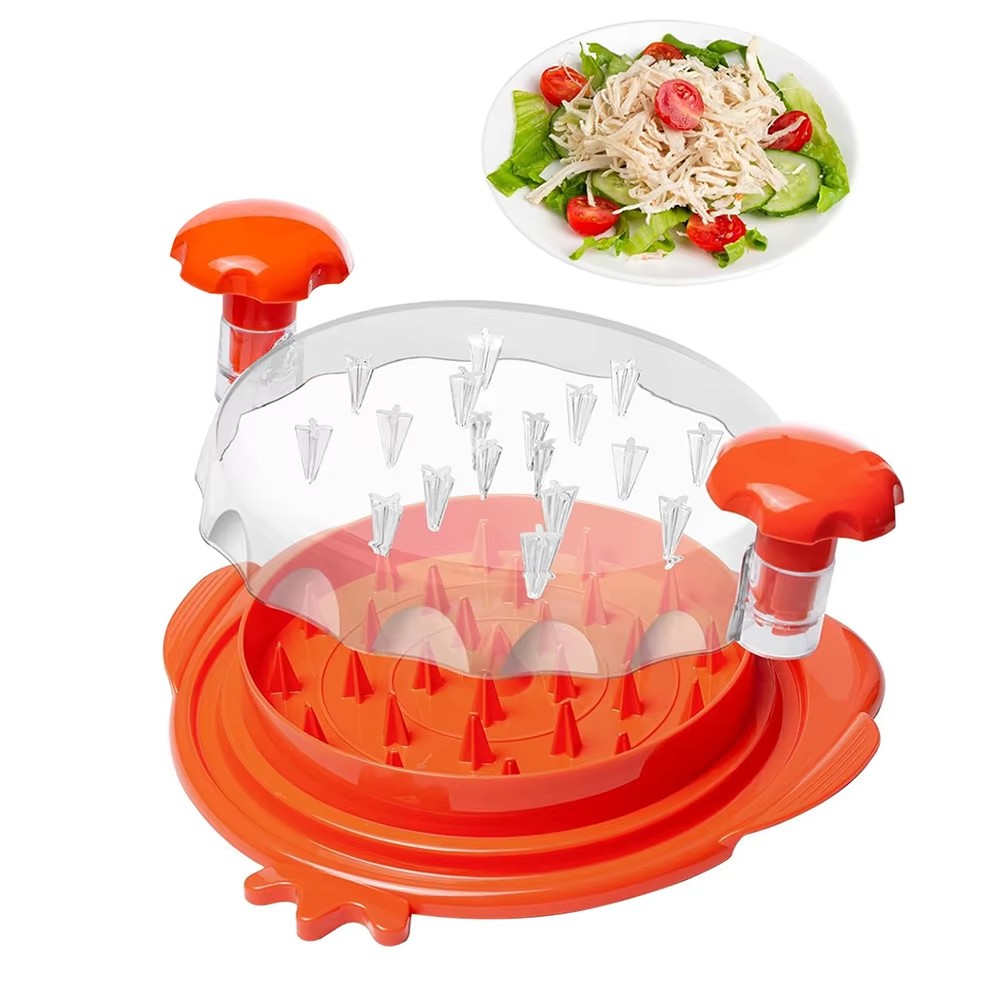 Triturador manual de carne de plástico para pollo, res y cerdo