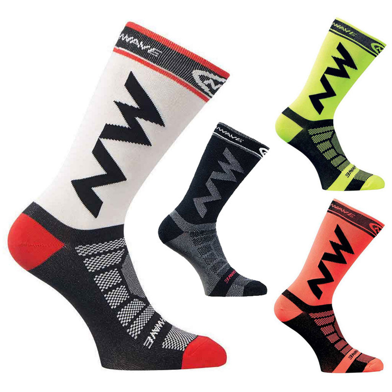 Calcetines deportivos transpirables para ciclismo de carretera