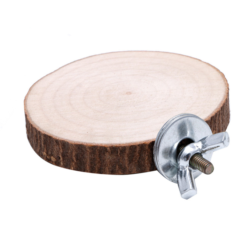 Plataforma de madera para ardillas, chinchillas y hámsters