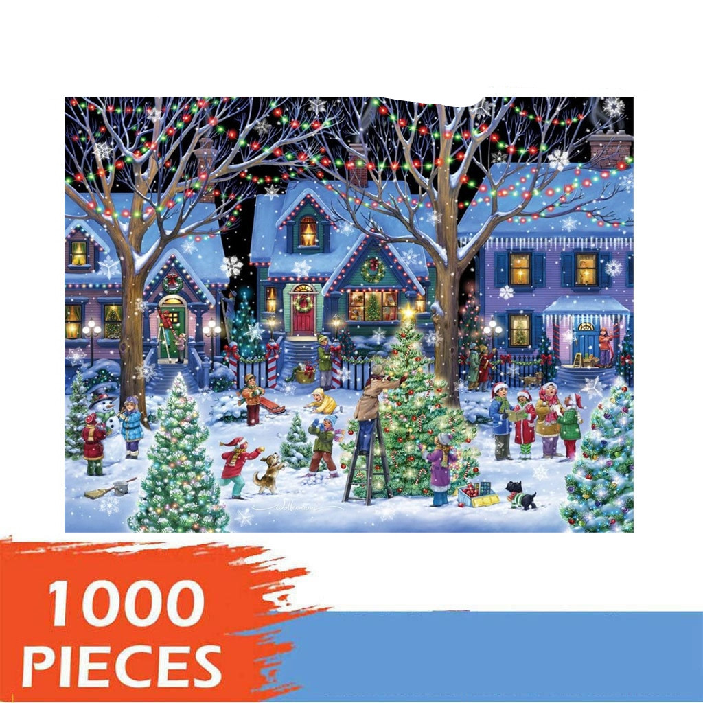 Rompecabezas de Navidad de 1000 piezas