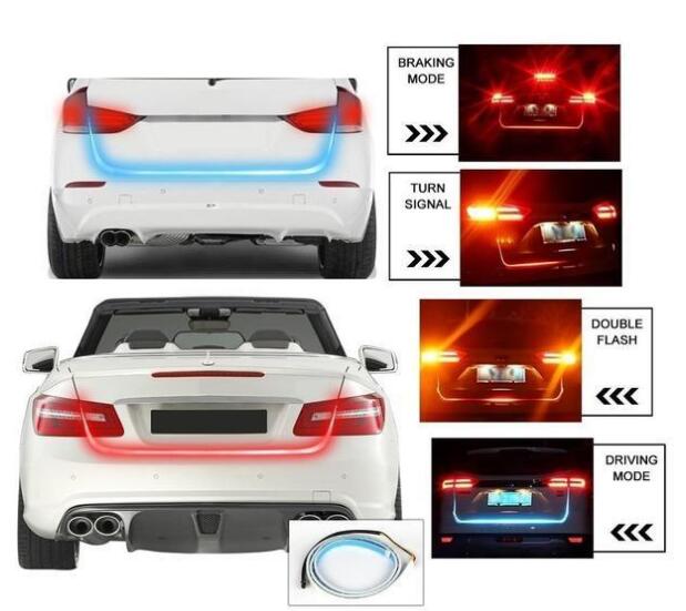 Tira de luces LED para maletero de auto universal